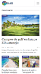 Mobile Screenshot of ixtapayzihuatanejo.com